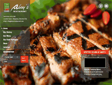 Tablet Screenshot of aboysrestaurant.com